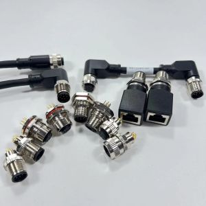 Circular Shielding Industrial M5 M23 17 Pin Female Connector Waterproof