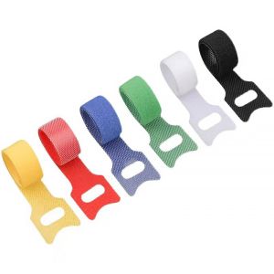 T Shaped Cat Head Cable Management Straps 10mm 70% Polyester 30% Nylon Household