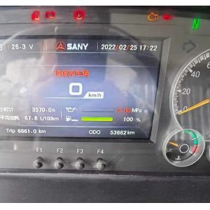 Sany Used Concrete Mixer Truck 12M³ Capacity 257KW Engine Power