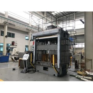 Servo Drive CNC Hydraulic Press Unit 2m Long Worktable With T Type Slots