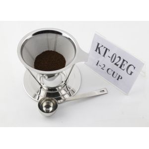 Bend Handle Coffee Maker Gift Set Removeable Rack For Pour Over Coffee