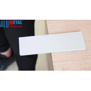 1220MM ACM Exterior Fire Retardant Aluminium Composite Panel 4MM Light