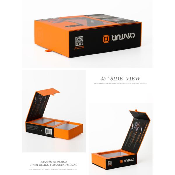 Die Cut Magnetic Closure Gift Box with Colorful Printing Customized Size