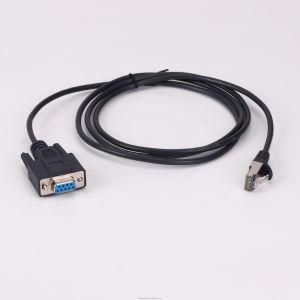 Custom D SUB Cables RJ45 To DB9 Pin Female Printer Extension Data Cable OEM
