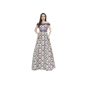 China Ladies Off - Shoulder Wedding Lace Muslim Evening Dress S-XXL Or Customized Size on sale