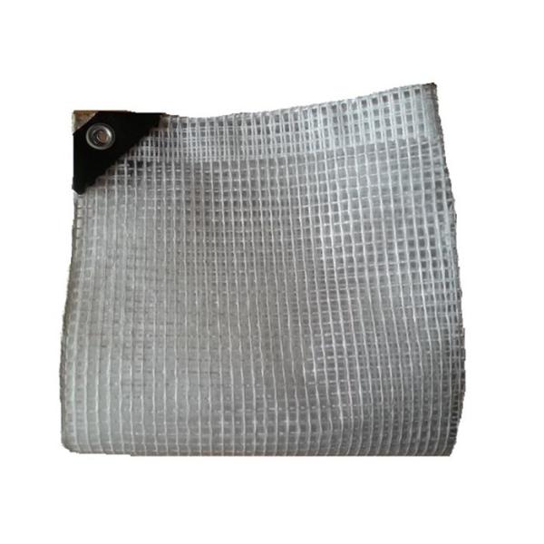 Super Quality Greenhouse Transparent Grid Tarpaulin Anti Raining Tarpaulin Warm