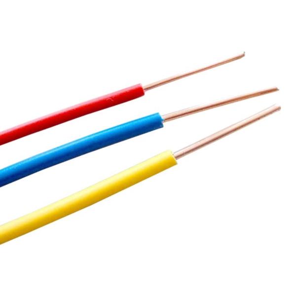 Quality Solid PVC Insulated Electrical Wire 6mm With PVC Insulation Material wholesale