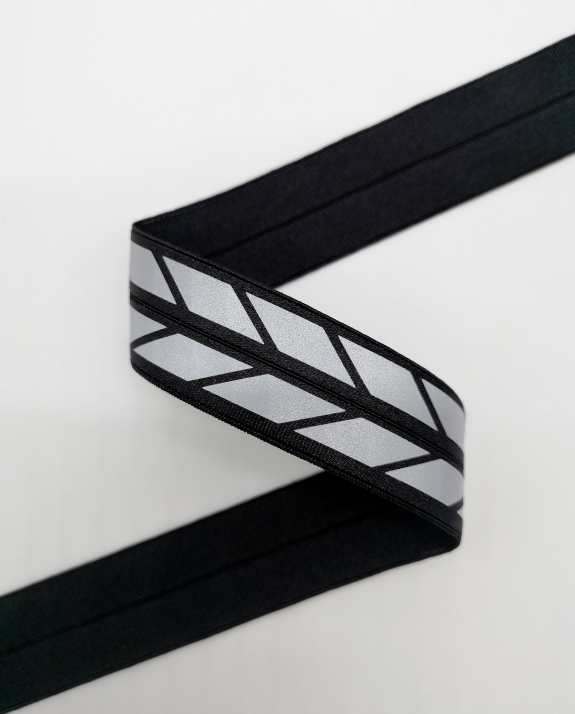 Custom Reflective Webbing Tape for Safety Vests and Garments
