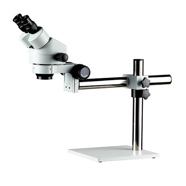 Stereo microscope zoom magnification φ38mm boom stand single arm expand