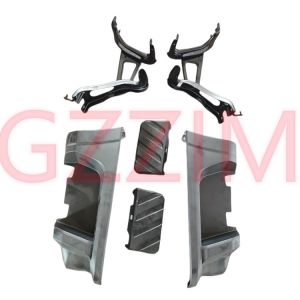 China Ford 2022 Ranger Aluminum Running Board Side Bar Pedal Rear Door Step on sale