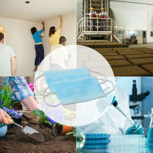 Anti Virus Earloop Face Masks , Personal Care Earloop Procedure Masks