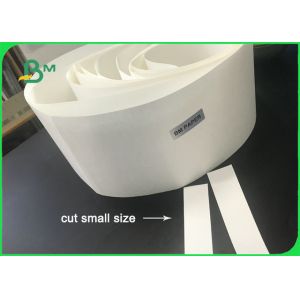 28GSM 60GSM FDA White Paper Toothpick Wrapping Paper 100% Virgin Wood Pulp