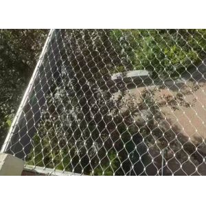 China 3.0mm Wire Balustrade Mesh 50*50mm Stainless Steel Wire Rope Mesh on sale