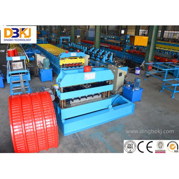 0-8m / Min Portable Punching Speed Metal Roofing Machine For Resorts