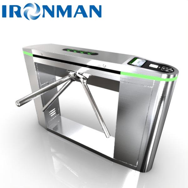 Quality Access Control Tripod Turnstile Gate With Card Reader Low Noise wholesale