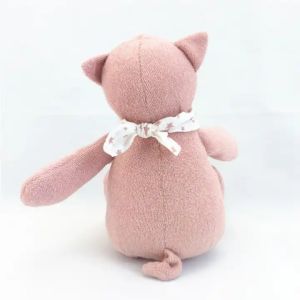 Soft Piggy Loveable Pink Huggable Plush Toys PP Cotton Stuffed Sitting Animal