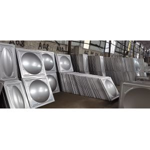 China Cheap Price Sectional Modular Welding Stainless Steel Water Storage Tank for Drinking Water Pressed Steel Sectional Tank on sale