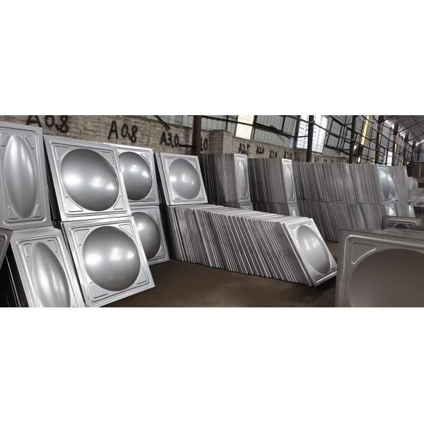 Quality Cheap Price Sectional Modular Welding Stainless Steel Water Storage Tank for Drinking Water Pressed Steel Sectional Tank wholesale