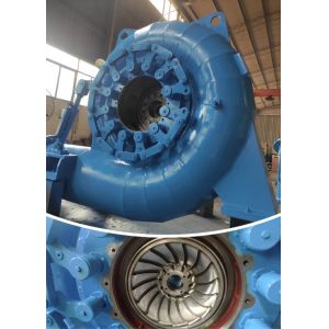 Cheap Customized Color Vertical Water Turbine Generator with Static Silicon Excitation Mode for sale