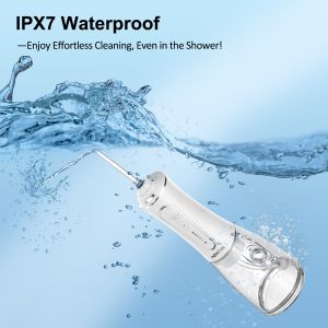 Multi Pik IPX7 Professional Portable Electric Dental Irrigator Oral 400ml Floss