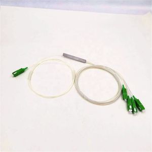 Low Insertion Loss 1x64 Optical Splitter , PLC Fiber Splitter With / Without
