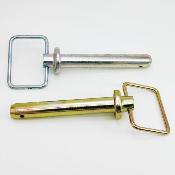Quality Swivel Handle Forged Hitch pins 3/4" with lynch pin for farm Tractors and Trailers wholesale