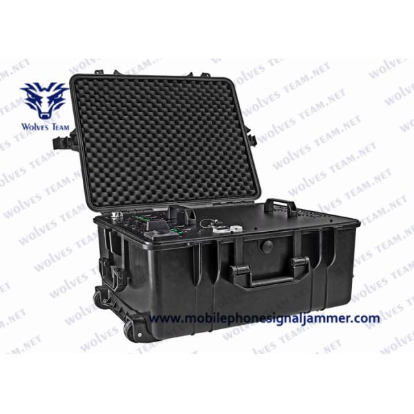 Full Band Frequency Vehicle Bomb Jammer RF WIFI Cell Phone Signal Jammer With