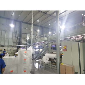 Cheap Trustworthy PP Spunbonded Double Beam Fabric Making Nonwoven Machine for sale