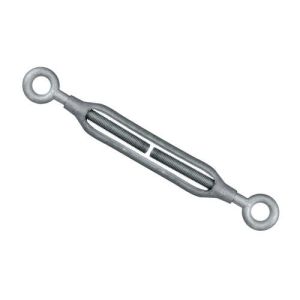 ISO 0.25 X 4" Galvanized Heavy Duty Turnbuckle