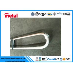 Cheap C71500 Copper Nickel 90/10 U Shaped Metal Pipe 2&quot; SCH40 8000mm For Connection for sale