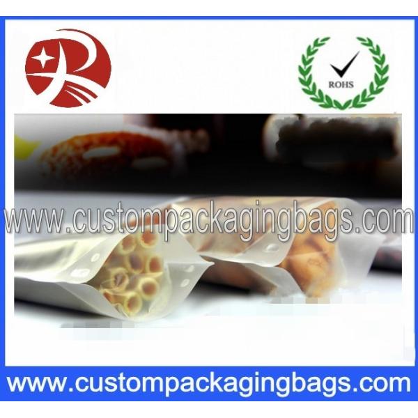 OPP / CPP Stand Up Pouches Translucent Frosted For Food Packaging