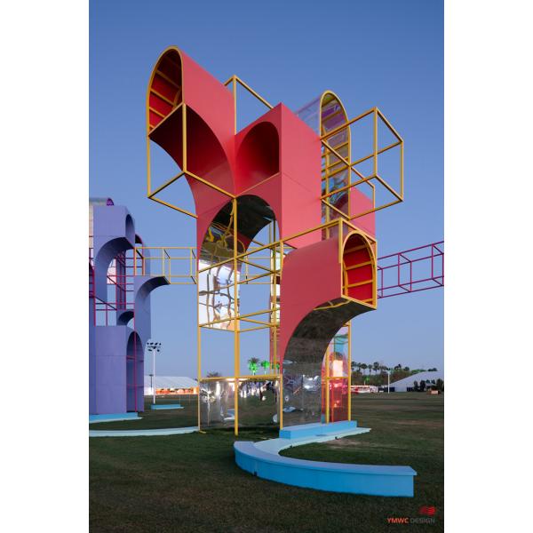 Custom Printing and Multiple Options for Cartoon Style Children's Amusement Equipment