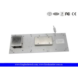 Rugged Waterproof Industrial Computer Keyboard In Metal With Integrated