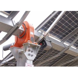 1000V 1500V Flat Single Axis Solar Tracker Set Night Reset Function