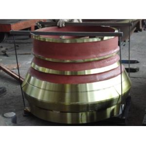 High Cr Cast iron Crusher Wear Parts Concave for Mining Industry Cone Cushers