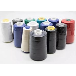 High Strength 28S/2 Poly Poly Core Spun Yarn For Sewing
