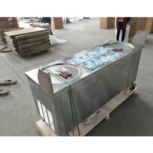 100kg/h Production Capacity 2022 Newest Used Ice Cream Freezers with 480mm Pan