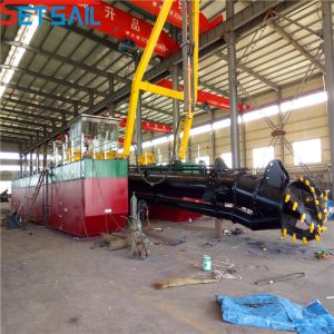 20 Inch Diesel Engine Cutter Suction Sand Dredger for Island Development