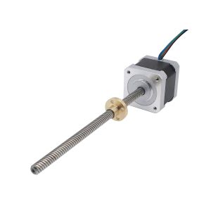 NEMA17 Linear Lead Screw Hybrid Stepper Motor 42mm With POM Brass Nut