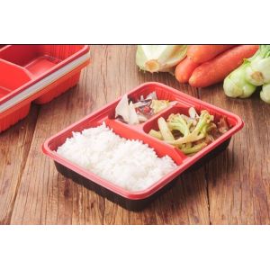 Pp Compartment Bento Box-Microwaveable, Freezer & Dishwasher Safe Food Storage