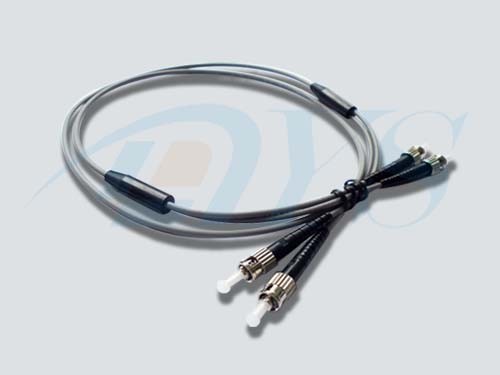 High Tensile Resistant Optical Fiber Patch Cord 2.9mm 1 / 2 Cores with Flexible