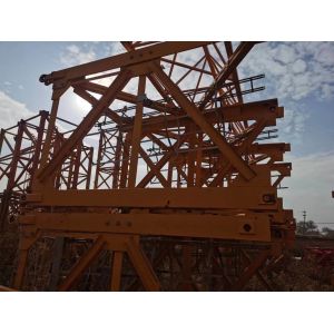 Yellow Color Xg 7020-12 Tower Crane with GS Certification Good Condition in 2017