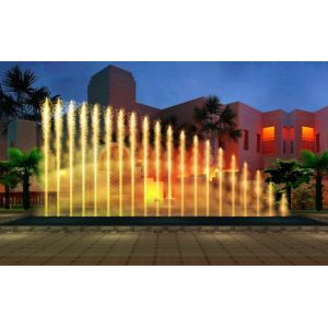 Modern Programmable Fountain Multimedia Control Super High Water Fountain
