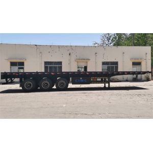 Africa Heavy-Duty Fatbed Semi Trailer: Designed for Stable and Efficient