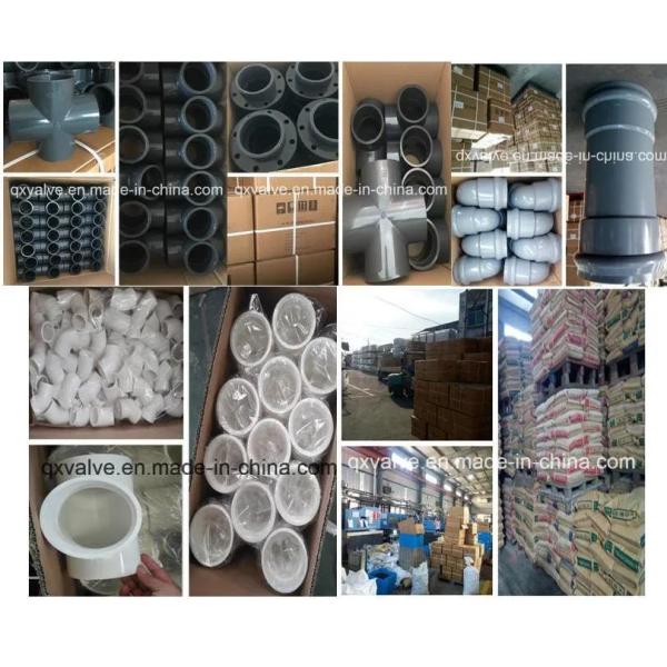 1/2" 1" Inch Sch80 D2467 Plastic UPVC Transparent Clear Elbow Tee Pipe Fittings for Water Supply