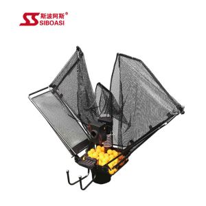 35-90 Balls/Minute Ping Pong Table Tennis Automatic Ball Machin Backhand