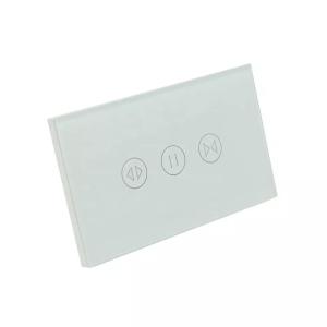 China Glomarket Tuya Wifi Smart App Remote Control Wireless Curtain Switch Wall Touch Switch For Home Automation on sale