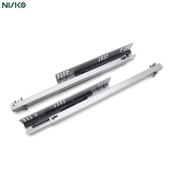Quality Telescopic Single Extension Soft Closing Slide Concealed with Pin wholesale