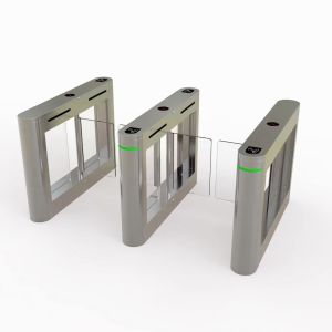 Bidirectional SUS 304 Waist Height Turnstile 35P/m