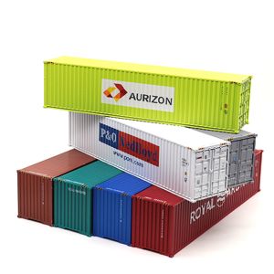 40gp 1:87 HO scale railway shipping sea container for model train railroad